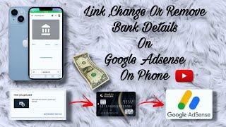 How To Add Payment Method In Google Adsense On Phone  Link Bank Details To Adsense  Easy