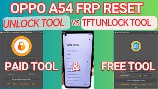 TFT Unlock Tool VS Unlock Tool  Oppo A54 FRP Reset  Tool Review 2024