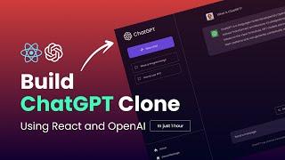 Build ChatGPT In React JS Using OpenAI API  Create ChatGPT Clone Using React JS