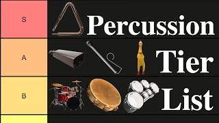 Ranking Every Percussion Instrument HARDEST to EASIEST