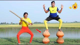 Exclusive New Trending Comedy Video 2024  New Amazing Funny Video Episode 362 By Bidik Fun Tv