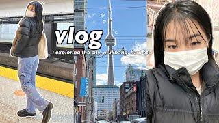 weekly city vlog exploring Toronto aquarium mukbang etc..