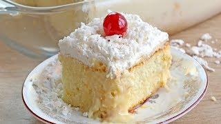 Easy Coconut Cream Poke Cake