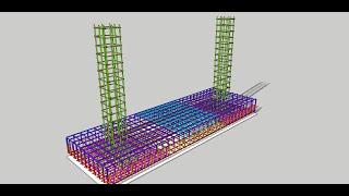 Combined Footing Construction  Rebar Placement