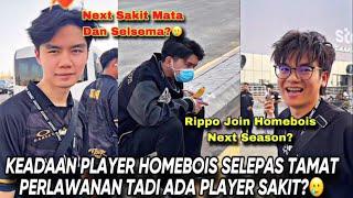 INI KEADAAN PLAYER HOMEBOIS SETELAH TAMAT MATCH MSC TADI️