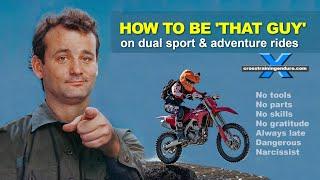 How to be that guy on adventure rides︱Cross Training Adventure