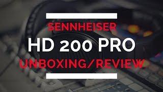 Sennheiser HD 200 Pro Review and Unboxing