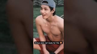 Shirtless V #bts #btsshorts #taehyung #v #btsarmy