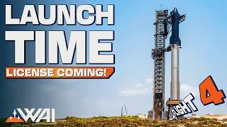 Ready For Launch Launch License Very Soon SpaceX Starship Flight 4 Imminent
