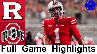 Rutgers vs #3 Ohio State Highlights  College Football Week 10  2020 College Football Highlights