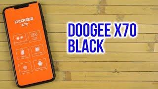 Распаковка Doogee X70 Black