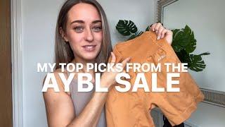 My favourite pieces from the AYBL SALE 2024 - what you should getbest itemsmy most worn colours