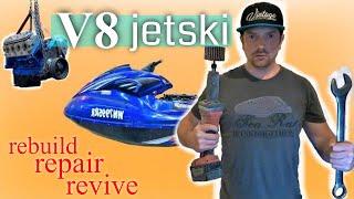 v8 jetski rebuild repair revive