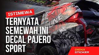 Lebih Sangar ‼️Decal sticker pajero sport Srigala