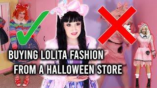 Trying On Lolita COSTUMES & Understanding Lolita FASHION Value