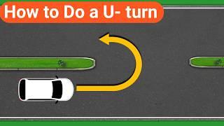 How to Do a U -Turn Step by StepMaking U- turn at the Median for Beginners#uturn #driving