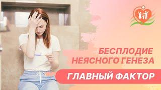 ​ Бесплодие неясного генеза - главный фактор