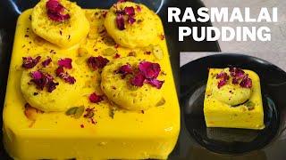 Rasmalai pudding  How to make pudding  Milk pudding recipe  Summer dessert 