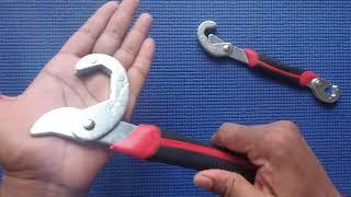 Snap and Grip Auto Adjustable Universal Wrench Unboxing and review  Spanner  No commentary