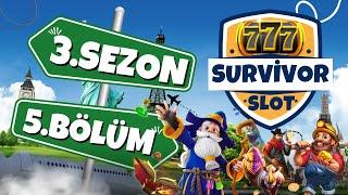 BONUS HUNT ‍️‍️ SLOT SURVIVOR 3.SEZON 5. BÖLÜM PRAGMATİC VS HACKSAW #slot #bonushunt