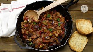 1 Minute Recipe  Easy Caponata Recipe