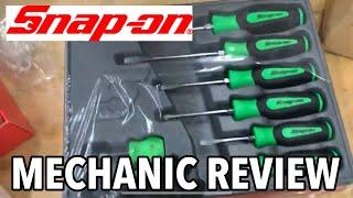 Snap on screwdriver review and unboxing