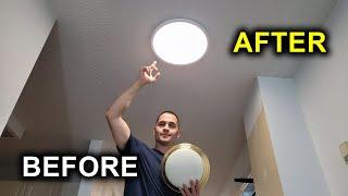 Koda 15 Slim Ceiling LED Light Installation. Detailed Tutorial And Review