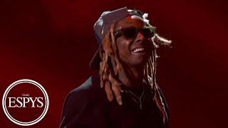 Lil Wayne opens up the 2023 ESPYS  @CapitalOne