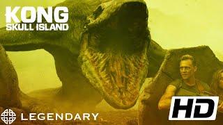 Kong skull island 2017 FULL HD 1080p - skull crawler attack Legendary movie clips