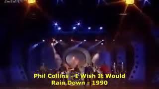 Phil Collins  I Wish I Wou Ran Down participação de Eric Clapton na guitarra 