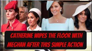 CATHERINE WIPES THE FLOOR WITH MEGHAN BY THIS ACTION- LATEST #PRINCESSOFWALES #meghan #meghanmarkle