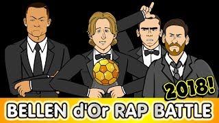 Ballon dOr 2018 RAP BATTLE Modric Ronaldo Messi Griezmann Mbappe Salah