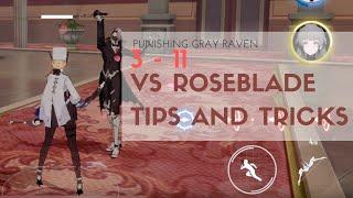 Punishing Gray Raven 3-11 Story Mode 788 BP vs Roseblade 1300 BP TIPS AND TRICKS IOSANDROID