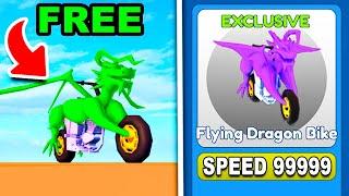 How I Got The FASTEST Bike For FREE In Obby But Youre On a Bike In Roblox...