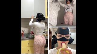 I went to the kitchen hungry and ate a banana ll my daily routine #tiktok #snap #new #youtube #tango