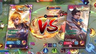 LIGHTBORN FANNY VS LIGHTBORN GRANGER  RANKED GAMEPLAY  MLBB