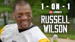 Exclusive 1-on-1 interview with Russell Wilson  Pittsburgh Steelers