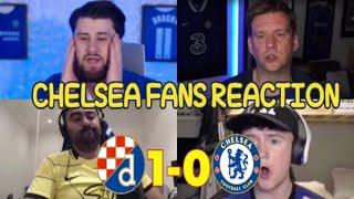 CHELSEA FANS REACTION TO DINAMO ZAGREB 1-0 CHELSEA  FANS CHANNEL