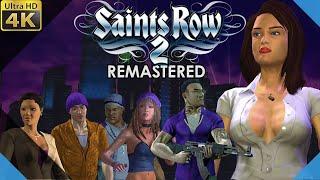 Saints Row 2 Remastered - Cinematic Movie As Female Boss 4K