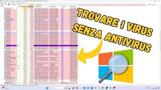 Come rimuovere Malware e Virus senza usare lAntivirus con Process Explorer