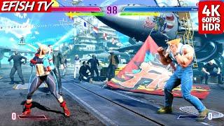 Cammy vs Guile Lv 8 CPU - Street Fighter 6 PS5 4K 60FPS