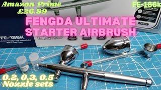 The ULTIMATE CHEAP Airbrush Is HERE - Unboxing the Fengda FE-186K