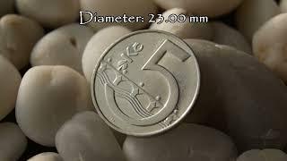 Coin of the Czech Republic 5 Korun 1993 70 001 000