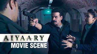 Sidharth Malhotra Finally Tells Manoj Bajpayee The Truth  Aiyaary  Movie Scene  Neeraj Pandey