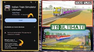 New Indian Train Simulator On Play Store  Indian Train Simulator Ultimate  EMU  Release Dat  IKT