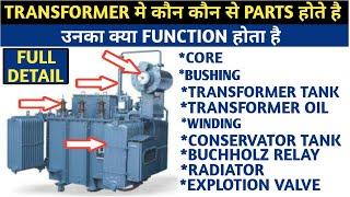 TRANSFORMER PARTS NAME AND FUNCTION TRANSFORMER PARTS NAME