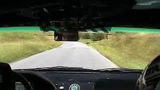 Barum rally 2003 Onboard Jan Kopecky SS 20 Kudlovice 2