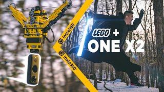 I Filmed a Star Wars Jedi Sequence with an Insta360 LEGO DYI Cable Cam