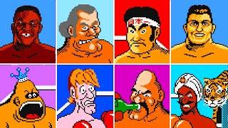 Mike Tysons Punch-Out NES - All Bosses Plus MR. DREAM
