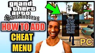 How to Add Cheat Menu in GTA San Andreas PC 2024